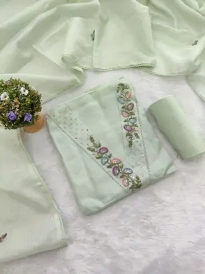 Unstitched salwar suit