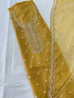 Unstitched salwar suit