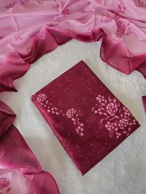 Unstitched salwar suit