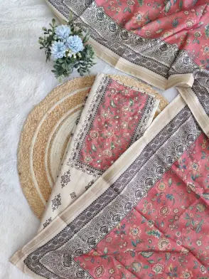 Unstitched salwar suit