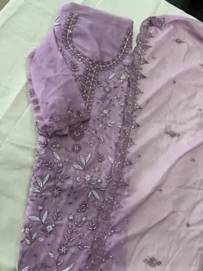 Unstitched salwar suit