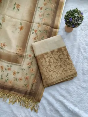 Unstitched salwar suit