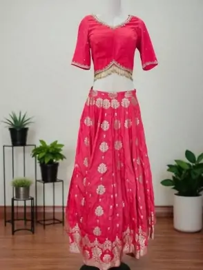 Skirt and blouse