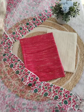 Unstitched salwar suit