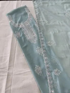 Unstitched salwar suit