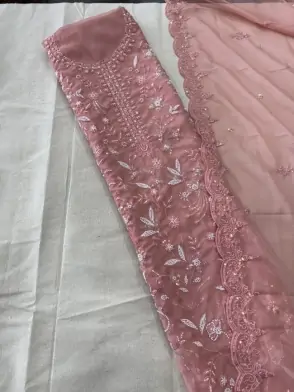 Unstitched salwar suit